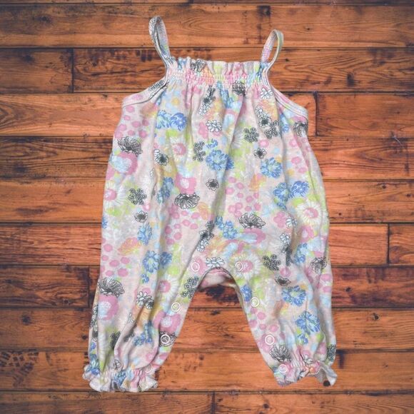 5 for $25🔥Laura Ashley Baby Floral Jumpsuit Baby Girls Size 0-3 Months - Picture 1 of 4